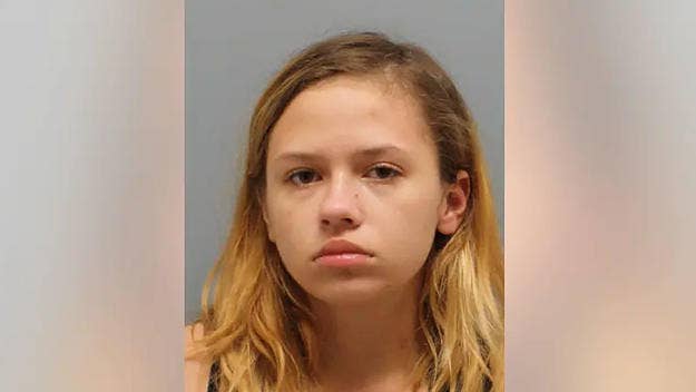 Houston police are searching for a 19-year-old woman who allegedly set a couple on fire less than a year after separate murder charges against her were dropped.