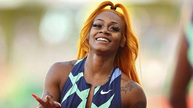Sha’Carri Richardson finished ninth at the Nike Prefontaine Classic’s women’s 100m, running it in 11.14 seconds, but that wasn’t stopping her winning demeanor. 