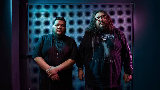The duo formerly known as A Tribe Called Red have upped the ante on their new album, One More Saturday Night, by working with live Indigenous drum groups.