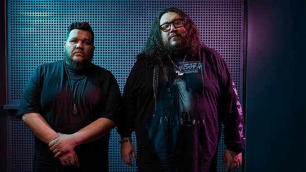 The duo formerly known as A Tribe Called Red have upped the ante on their new album, One More Saturday Night, by working with live Indigenous drum groups.