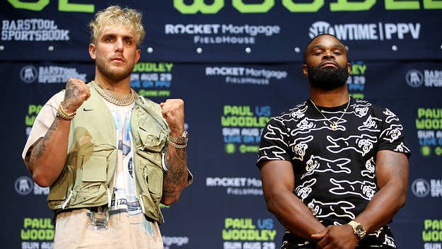 After weeks of anticipation, Jake Paul and Tyron Woodley will finally square off on Sunday night at the Rocket Mortgage Fieldhouse in Cleveland, Ohio.