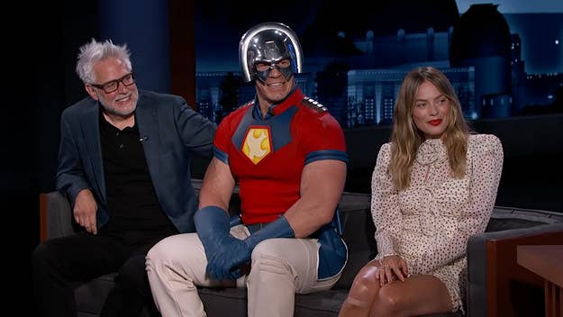 Appearing on 'Kimmel,' director James Gunn told guest host Anthony Anderson that Margot Robbie accomplished a wild feat with her feet in 'The Suicide Squad.'
