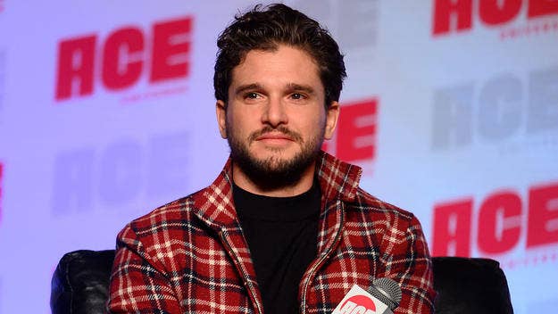 In a new interview, Kit Harington says that he realized how great it was working on 'Game of Thrones' while taking a pee break "in the wilds of Iceland."