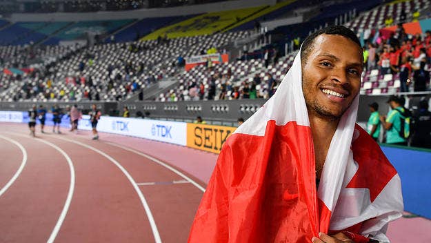 The Canadian sprint star chats about everything from Toronto hip-hop to Sonic the Hedgehog to wanting to become the world's fastest man at the Tokyo Olympics.