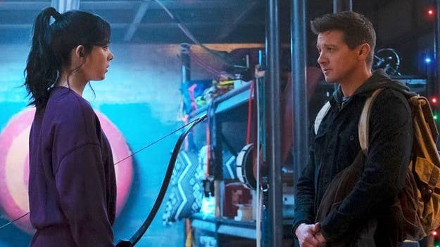 The new trailer for Marvel's next Disney+ show 'Hawkeye,' features Jeremy Renner and Hailee Steinfeld teaming up to fight bad guys during the holiday season.
