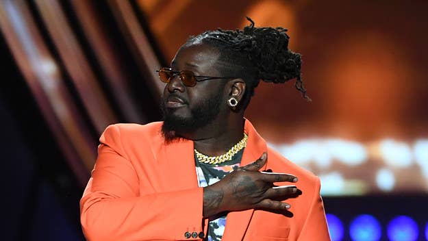 In an interview with Insider, T-Pain explained why he decided to get a tattoo of the confused Jackie Chan meme on the back of his hand nearly a decade ago.
