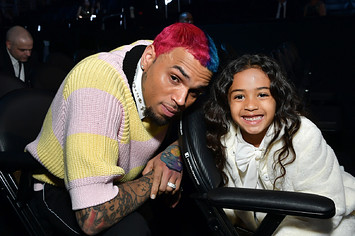 Chris Brown and Royalty Brown