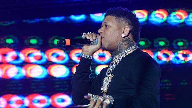 Yella Beezy is in police custody in Texas, and has been charged with possession of a controlled substance and unlawful carrying of a weapon, TMZ reports.