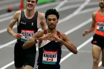 Toronto long-distance runner Justyn Knight