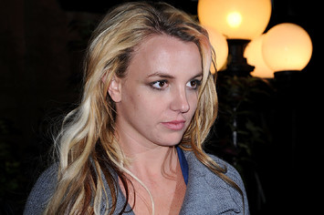 Britney Spears seen on the streets of Manhattan.