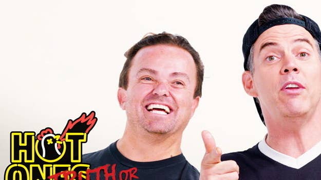 Jackass stars Steve-O and Wee-Man have two simple choices in this Hot Ones spinoff: Tell the truth, or suffer the wrath of the Last Dab. Watch as Sean Evans dri