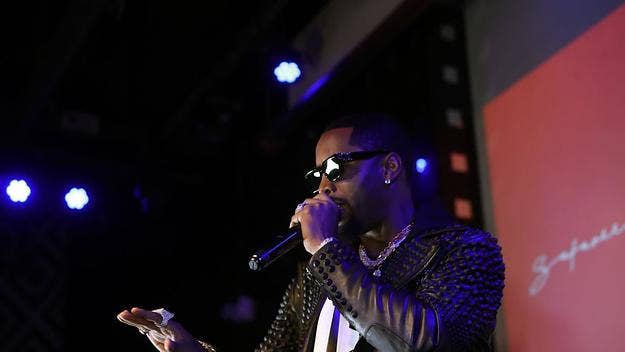 Safaree Samuels took to Twitter today to defend himself amidst accusations that he's a deadbeat father. "My kids live in a mansion and that's because of me!"