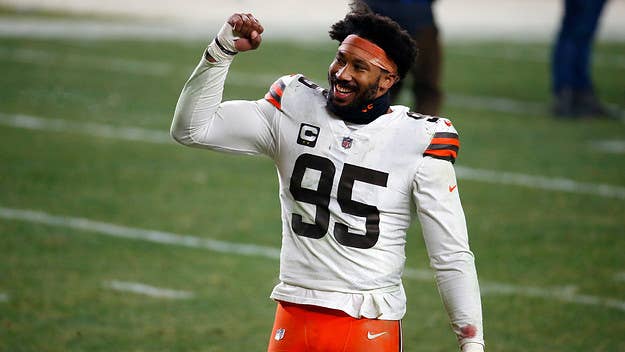 We recently sat down with Cleveland Browns All-Pro EDGE rusher Myles Garrett to talk about 'Jurassic Park,' the upcoming season, Marvel movies, and more. 