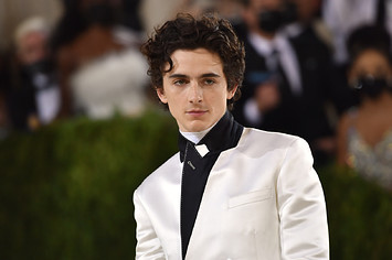 Timothée Chalamet attends 2021 Costume Institute Benefit - In America: A Lexicon of Fashion.