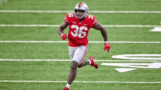 After heated words were exchanged on the sideline at Ohio State vs. Akron, senior linebacker K'Vaughan Pope headed to the locker room to tweet about his team.
