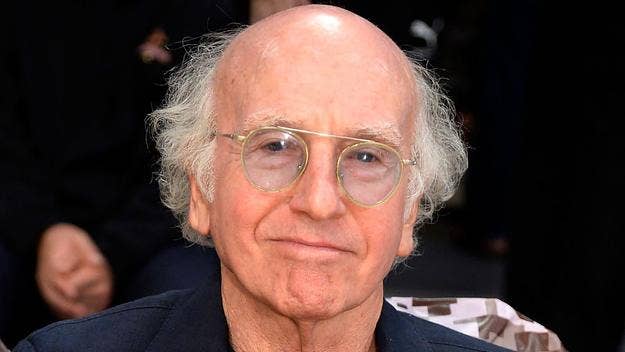 Larry David was spotted at STAUD’s Spring 22 show on Sunday Night, capping off New York Fashion Week. And he did the most Larry David thing ever.
