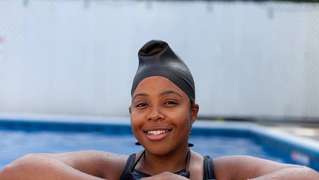 Entrepreneur Paulana Lamonier is helping people of color conquer their fears and stereotypes about swimming with her non profit, Black People Will Swim