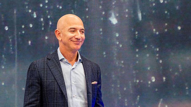 Jeff Bezos' estimated net worth reached a new all-time high after the Pentagon announced it'd be switching a cloud-computing contract from Microsoft to Amazon.