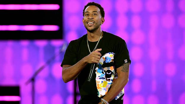 Ludacris explained to Ellen DeGeneres that even though he was seen flying a plane on Instagram, he doesn't have his pilot's license quite yet.