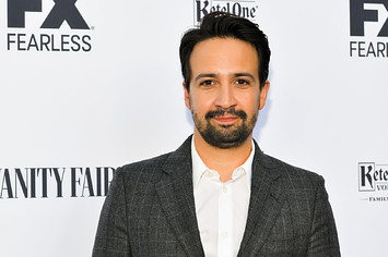 Lin-Manuel Miranda attends Vanity Fair and FX's Annual Primetime Emmy Nominations Party.