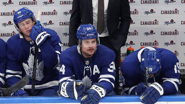 The Toronto NHL team hasn’t made it past the first round of the playoffs since 2004 and it might have become the team’s newest trademark. The curse is real.