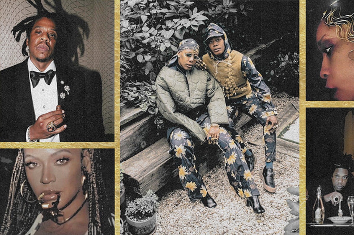 JAY-Z Daily on X: June Ambrose wearing Jay-Z's Louis Vuitton