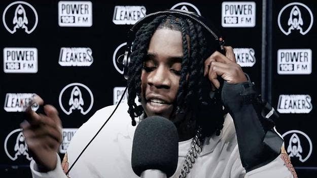Set to release his third studio album, 'Hall of Fame' this Friday, Polo G stopped by Power 106’s L.A. Leakers to freestyle over DMX's "Ruff Ryders Anthem."
