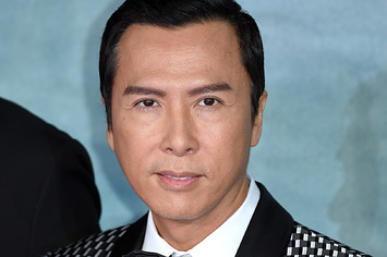 Donnie Yen attends the launch event for "Rogue One: A Star Wars Story."