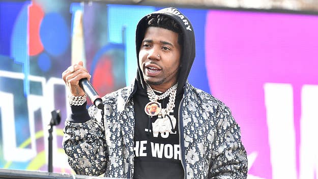 YFN Lucci and several others were hit with a 105-count racketeering indictment a few weeks back. The rapper has since surrendered to authorities.