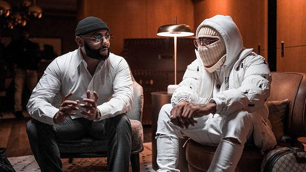 Toronto rapper NorthSideBenji and DJ Charlie B have linked up for a new track, "30,000 ft," which marks Benji's first new release in two years.