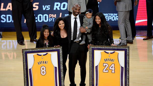 For her second Father’s Day without Kobe, Vanessa Bryant toasted her late husband with a sweet family photo of him alongside their four daughters.