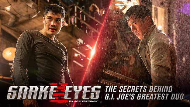 Before they were rivals, they were brothers. In the 'G.I. Joe Origins' fans finally see Snake Eyes and Storm Shadow's story unfold on the big screen.