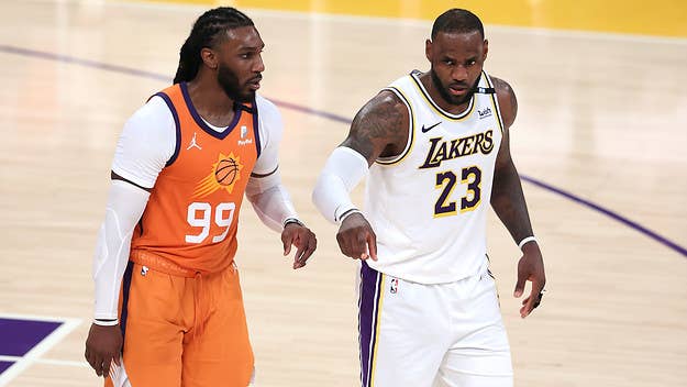Jae Crowder decided to troll LeBron James on Instagram after the Phoenix Suns beat the Los Angeles Lakers to advance to round 2 of the playoffs.
