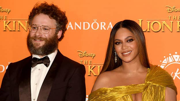 Seth Rogen recalled an awkward Grammys incident that happened almost a decade before he and Beyoncé both appeared in Disney's 'The Lion King' remake.
