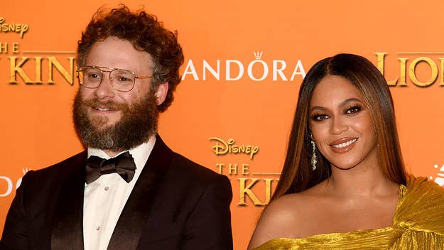 Seth Rogen recalled an awkward Grammys incident that happened almost a decade before he and Beyoncé both appeared in Disney's 'The Lion King' remake.