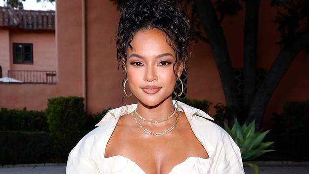 After rumors circulated that Karrueche Tran and ​​​​​​​Chris Brown reunited at a 'Space Jam' event earlier this week, the actress set the record straight.