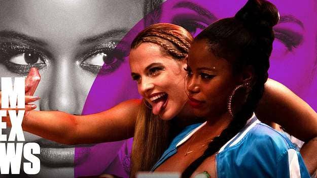 During a game of 'Never Have I Ever' Aziah "Zola" King and the cast of Zola (Taylour Paige, Riley Keough, Nicholas Braun, Colman Domingo) learn things they've never known about each other and share their initial thoughts when reading the viral thread on Twitter in 2015.