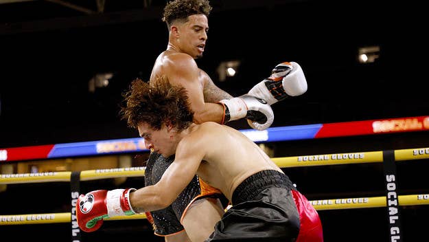 Austin McBroom dominated his fight against Bryce Hall, knocking out the TikTok star in the third round of their 'Battle of the Platforms' boxing match.