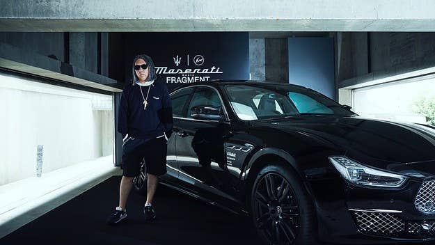 The godfather of streetwear teamed up with the automaker on limited editions of the Ghibli. Only 175 of the cars will be produced for global distribution.