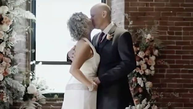 Lisa Marshall said she knew her husband could forget who she was at the ceremony, but she doesn’t “need a label, like a wife, or nicknames he used to call me.”
