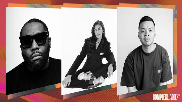 99designs by Vistaprint tapped Killer Mike, Melody Ehsani, and Louis De Guzman to help five small businesses create custom merch for ComplexLand 2.0.