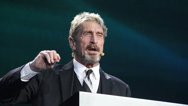 John McAfee's wife, Janet, shared her husband's alleged suicide note on Twitter just a month after her husband's death in a Spanish prison cell.