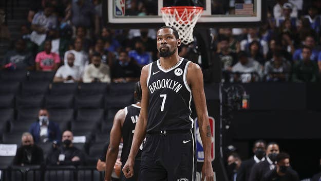 Kevin Durant responded on Twitter after Jackie MacMullan said that in talking to him, his goal is to win three championships with the Brooklyn Nets. 