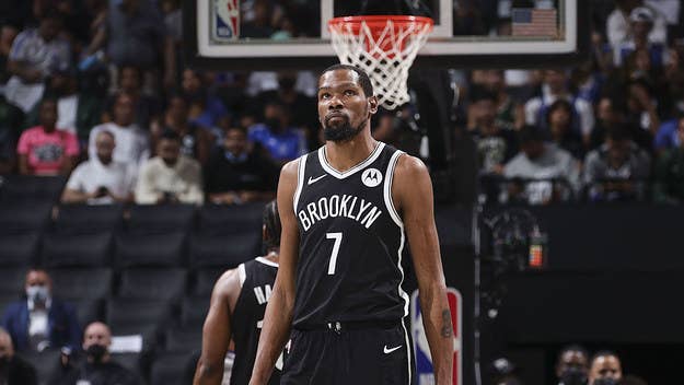 Kevin Durant responded on Twitter after Jackie MacMullan said that in talking to him, his goal is to win three championships with the Brooklyn Nets.