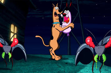 Scooby-Doo and Courage the Cowardly Dog