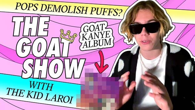 It's The Kid Laroi's turn to take on The GOAT Show, and we're asking him to pick the GOAT Kanye album, Curb Your Enthusiasm episode, and more. Watch now.