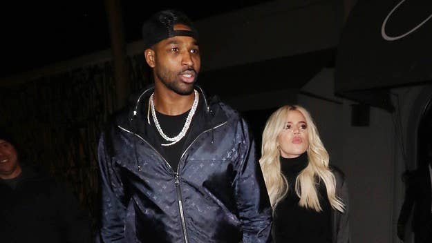 The drama started Friday after Odom commented "hottie" on one of Kardashian's Instagram photos. Thompson responded with a not-so-subtle threat.