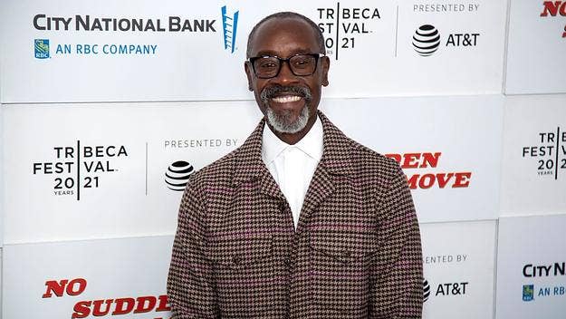 Don Cheadle was nominated for Outstanding Guest Actor in a Drama Series for his 98-second appearance in the Disney+ series, 'Falcon and the Winter Soldier.'