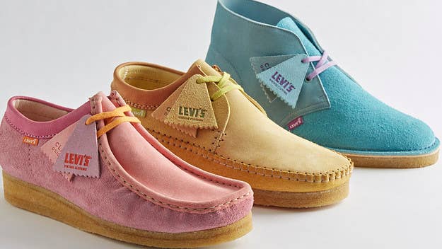 The collaboratoin is part of Levi's larger Loose Fix campaign and is partially inspired by the aesthetics of the 1980s Manchester music scene.