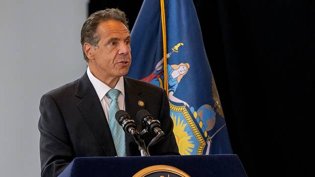 Gov. Andrew Cuomo announced the executive order at John Jay College of Criminal Justice in Manhattan, saying it's the first of its kind in the nation. 
